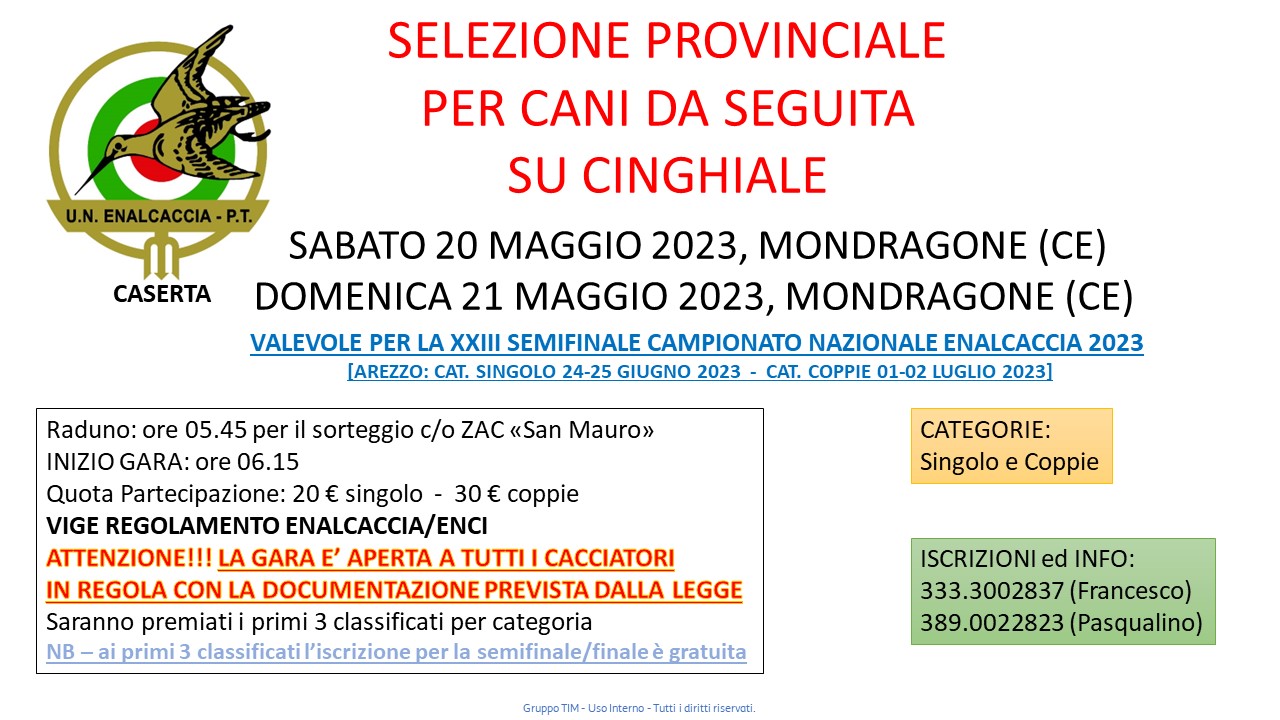 SELEZIONE_CINGHIALE_CASERTA_2023-TROFEO_ LIONELLI